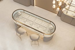 Design, manufacture, and installation of the shop: Cara Jewelry Shop, Soi Ramkhamhaeng 26/1, Bangkok.